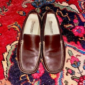 ROCKPORT Mens Leather Loafers Shoes Dress shoes Mens Size 10 1/2W